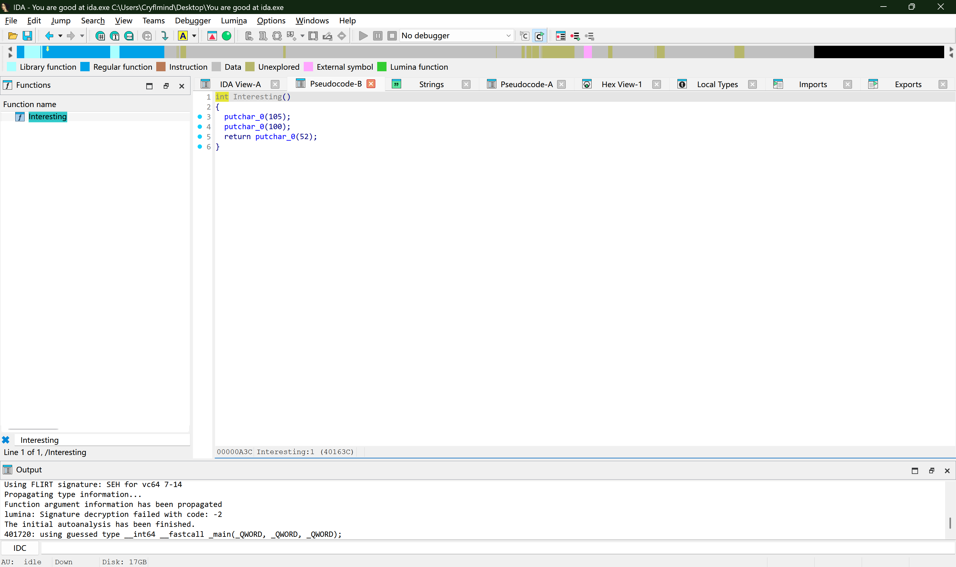 Pseudocode Interesting